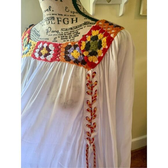 Rocks & Indigo Square Neck Blouse NWT - Picture 7 of 9